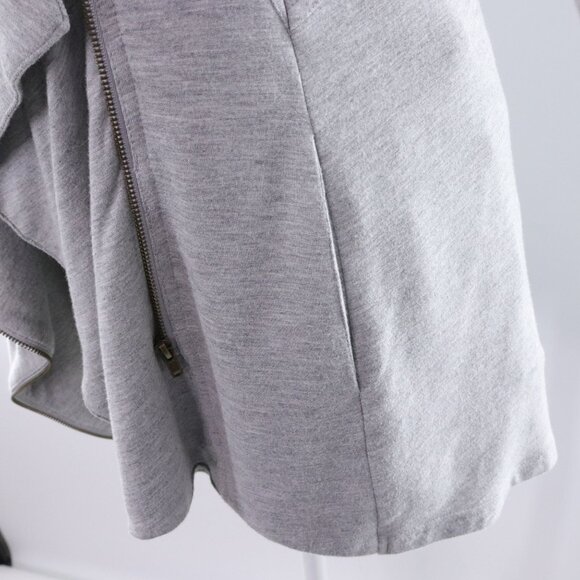 Market & Spruce | Open Front Zip Front Cardigan Medium - Picture 3 of 9